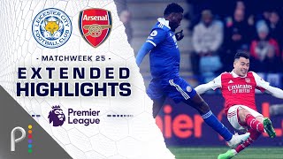 Leicester City v Arsenal  PREMIER LEAGUE HIGHLIGHTS  2252023  NBC Sports [upl. by Nyrual]