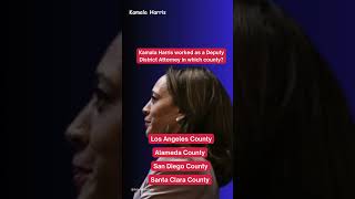 Kamala Harris What do we really know Test your knowledge kamalaharris potus usa County [upl. by Coppock]