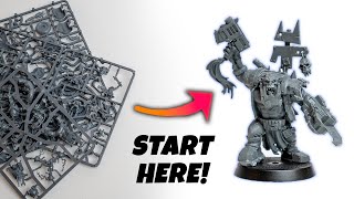 How to Assemble Warhammer Models Like a Pro A Beginners Guide [upl. by Cinimod]