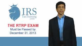 IRS Tax Trainingcom  RTRP Exam [upl. by Suoivatram]