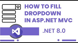 How To Fill Dropdown in ASPNET MVC [upl. by Harrus730]