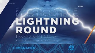 Lightning Round Move on from Tidewater says Jim Cramer [upl. by Leeke]