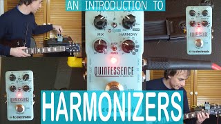 An Introduction To Harmonizer Pedals For Guitarists TC Electronic Quintessence [upl. by Hogg]