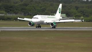 Planespotting at Hamburg Airport 06th June 2014 [upl. by Lleneg]