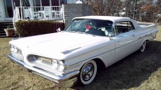 Review of a Restored 1959 Pontiac Bonneville Convertible For Sale [upl. by Ennyrb]