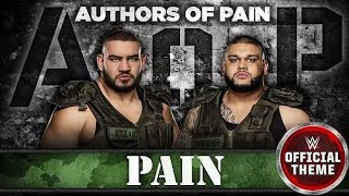 WWE AOP Authors of pain theme song quotpainquot [upl. by Anima738]