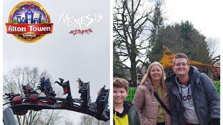 NEMESIS REBORN IS FINALLY OPEN Alton towers vlog march 2024 [upl. by Donelle204]