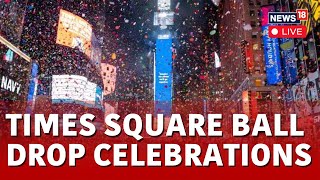 Times Square Live  Watch LIVE The New Year’s Eve 2024 Ball Drop And Festive Performances  N18L [upl. by Pineda]