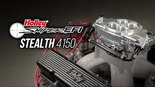 Holley EFI Sniper Stealth 4150 [upl. by Nanine]