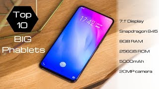 Top 10 Big Phablets 2018  Biggest Screen Phones [upl. by Lancelle]