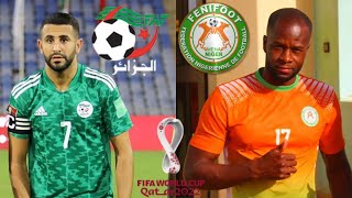 🔴 LIVE 🇩🇿 ALGERIE  🇳🇪 NIGER  Q COUPE DU MONDE 2022 FIFA QATAR FOOTBALL [upl. by Virgilia]