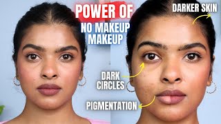 The POWER of NO MAKEUP MAKEUP on Brown Skin  less is more   4K Makeup Therapy  Shalini Mandal [upl. by Atteval]