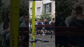 Crazy Calisthenics Reaction in Public😮 ATHLETEWORKOUT shorts calisthenics workout [upl. by Cedric]