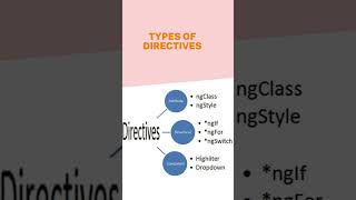 What are the Directives in Angular  angular webdevelopment frontenddevelopment javascript css [upl. by Yrokcaz]