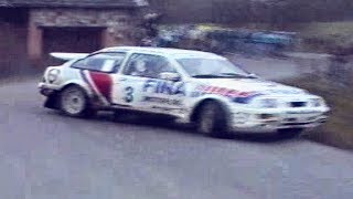 Crazy Ford Sierra Cosworth driver  Sideways action Episode 3 HD [upl. by Tychonn]