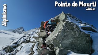 Alpinisme  Pointe de Mourti  3563 m [upl. by Prowel]