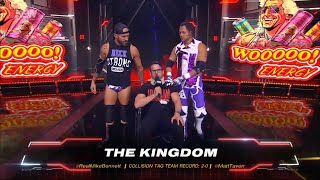 The Kingdom with Roderick Strong Entrance  AEW Collision December 02 2023 [upl. by Adiela879]