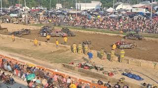 prostock compacts at lorain county fair derby on 8252024 [upl. by Nnasor]