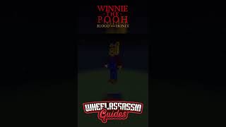 Winnie the Pooh from Blood and Honey built in Minecraft [upl. by Eelra]