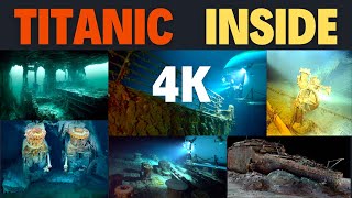 titanic inside 4k  titanic inside underwater  पानी के अंदर टाइटैनिक  अंदर टाइटैनिक [upl. by Pavier753]