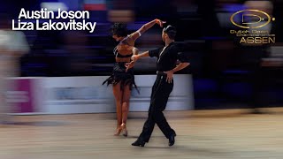 Austin Joson amp Liza Lakovitsky  Samba latin dance  Dutch Open 2023 [upl. by Anazus]