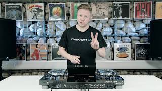 Denon DJ PRIME 4 Tutorial Part Nine – Zone Output amp Mic Channels [upl. by Verdie]