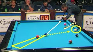 LUCKY POOL SHOTS US Open 9ball 2017 [upl. by Teragram]