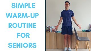 Standing WarmUp Routine For Seniors Do before undertaking exercise  More Life Health [upl. by Airtened]