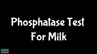 5 Minute Alkaline Phosphatase test in milk [upl. by Besnard218]