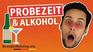 📆 Alkohol in der Probezeit 🥂 Welche Promillegrenze gilt für Fahranfänger [upl. by Leila]