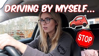 DRIVING ALONE FOR THE FIRST TIME  how I passed my test first time [upl. by Laurianne265]