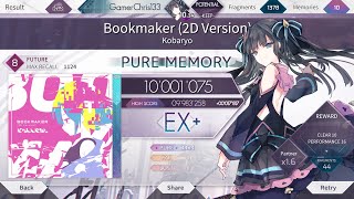 Bookmaker 2D Version  Kobaryo  FTR 8 PM Gameplay Arcaea [upl. by Adiene449]