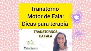 Transtorno motor de fala como treinar a prosódia [upl. by Adnam]