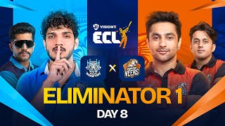 ECL  Eliminator  Mumbai Disruptors vs Punjab Veers  Munawar Faruqui vs Harsh Beniwal [upl. by Attehcram]