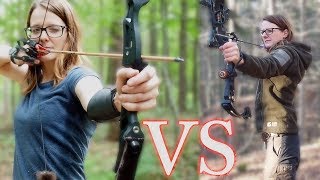 Compound Bow VS Recurve Bow Which is better [upl. by Ellyn]