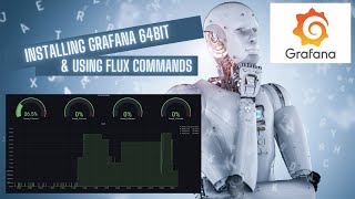 How to Install amp Use Grafana with InfluxDB Flux Commands 64Bit [upl. by Neehahs]