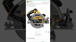 44  off DEWALT 20V MAX 714Inch Cordless Circular Saw with Brake Bare Tool Only DCS570B [upl. by Ecnaled]