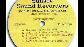 Satisfactions Jack Nitzsche  I DIDNT HAVE ANY SUMMER ROMANCE Sunset Sound 1966 [upl. by Belsky950]