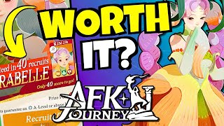 SHOULD YOU SUMMON FLORABELLE AFK Journey [upl. by Enida227]