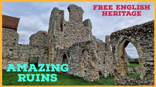 Leiston Abbey  Suffolk’s Medieval Monastery  14th century Ruins Free Entry [upl. by Acinomal]