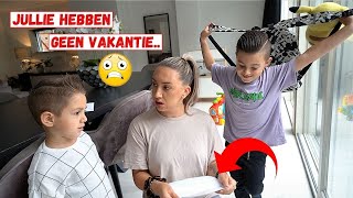 JULLIE MOETEN NAAR SCHOOL DEZE ZOMERVAKANTIE PRANK 😬  589 [upl. by Odranoel]