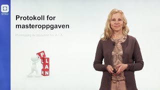 Protokoll for masteroppgaven [upl. by Dominic47]