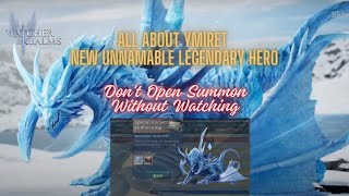 All About YMIRET New Unnamable Legendary Hero Should You Summon  Watcher of Realms [upl. by Anette]