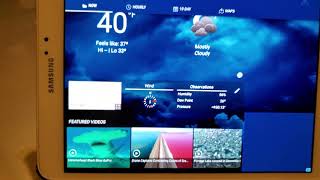 WeatherBug App Featuring My Video [upl. by Phillida]