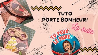 TUTO PORTE BONHEUR la suite  AT OMAMORI FORMAT A OFFRIR [upl. by Haneekas202]