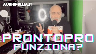 PRONTOPRO  recensione obiettiva FUNZIONA La mia esperienza [upl. by Aztinaj]