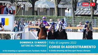 Palio di Legnano 2022  Corse di addestramento batterie del pomeriggio [upl. by Ocram943]