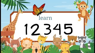 1 2 3 4 5  numbers  1 to 5  learn with fun  1 2 3 4 5 Numbers  Fun Learning for Kids [upl. by Michaella]