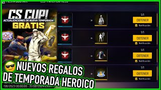 Nuevos Regalos de Actualizacion Heroico en Free Fire Latam Nueva Version 😱🎁  JORGEPLAYED [upl. by Burrton497]