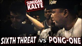 SUNUGAN KALYE  Sixth Threat vs Pong One Davao [upl. by Tung]